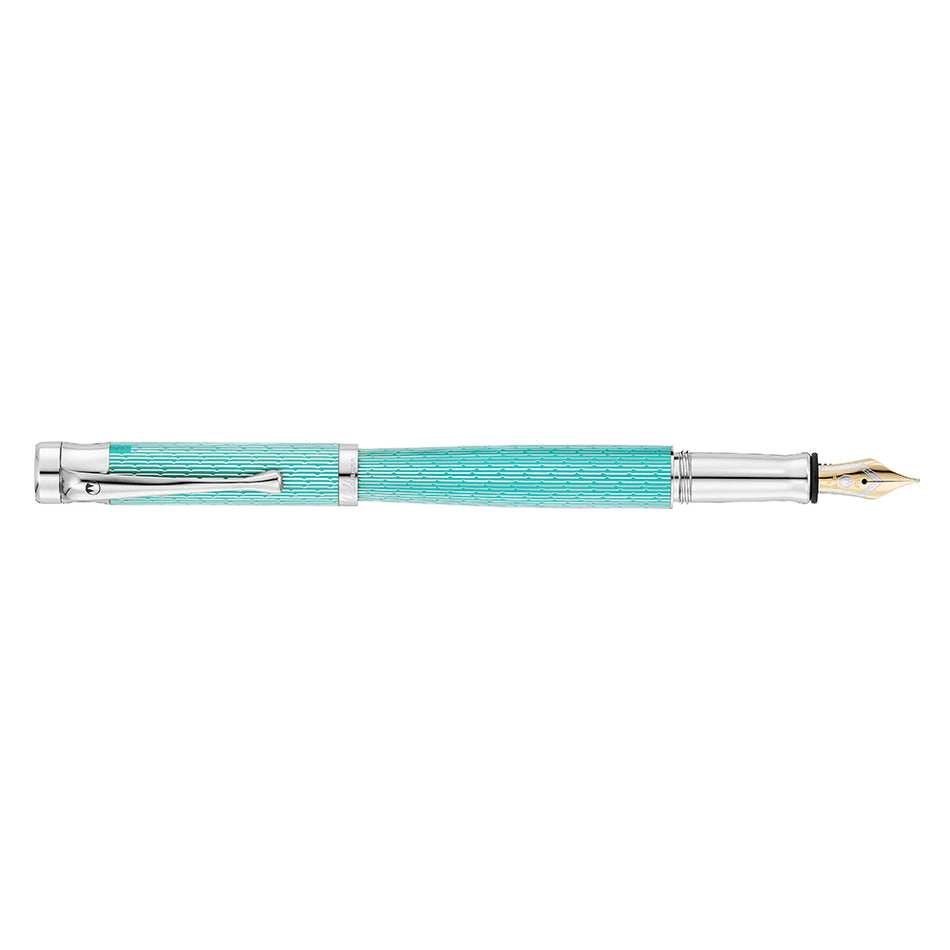 Waldmann Tango (18K Gold Nib) - Brilliant Aquamarine