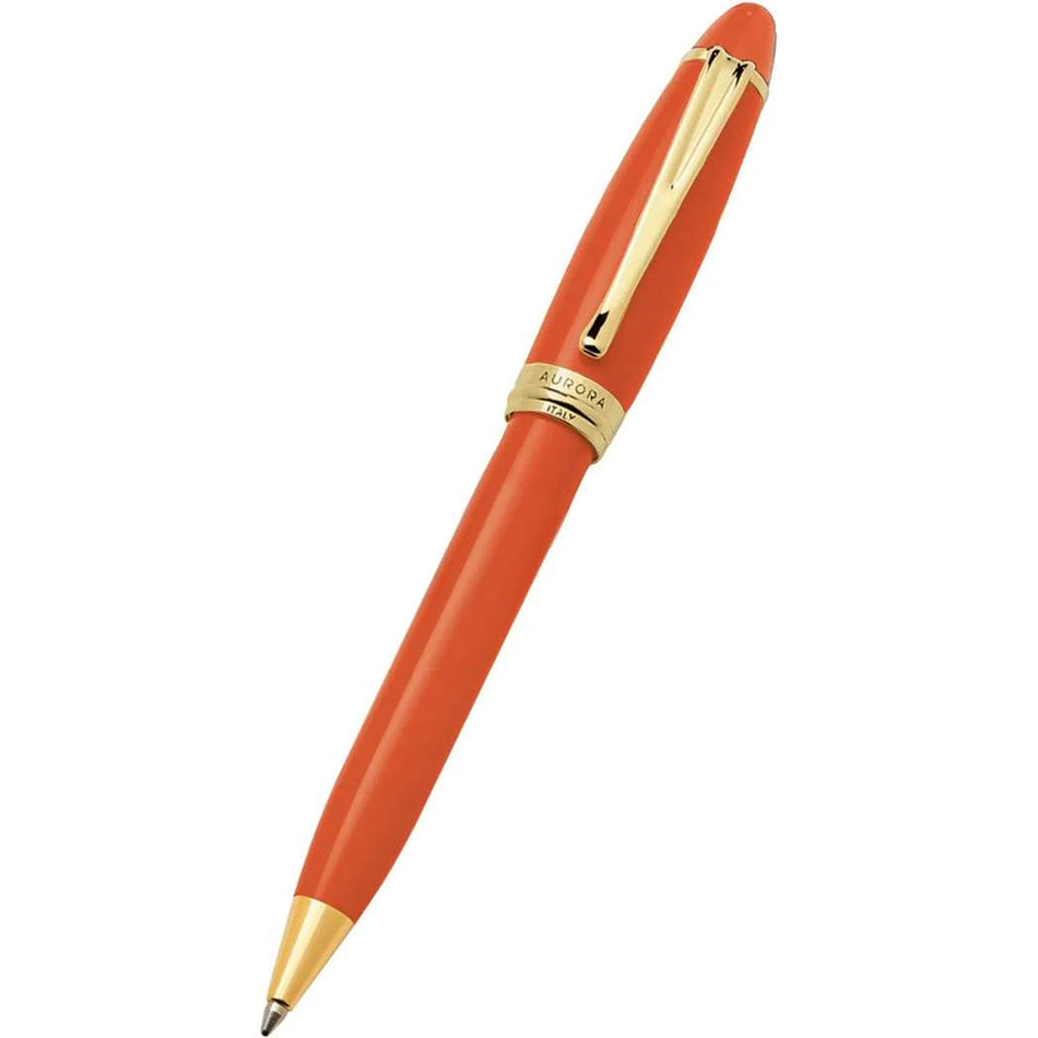 Aurora Ipsilon Resin Ballpoint Tangerine Orange