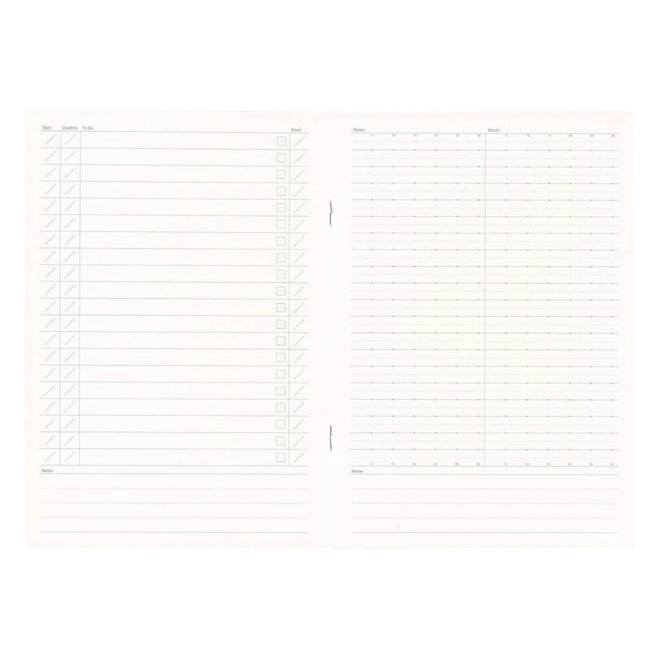 Luddite Function Notebook A5 - To Do List