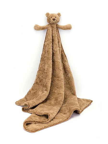Jellycat Bartholomew Bear Blankie Plush Baby Blanket