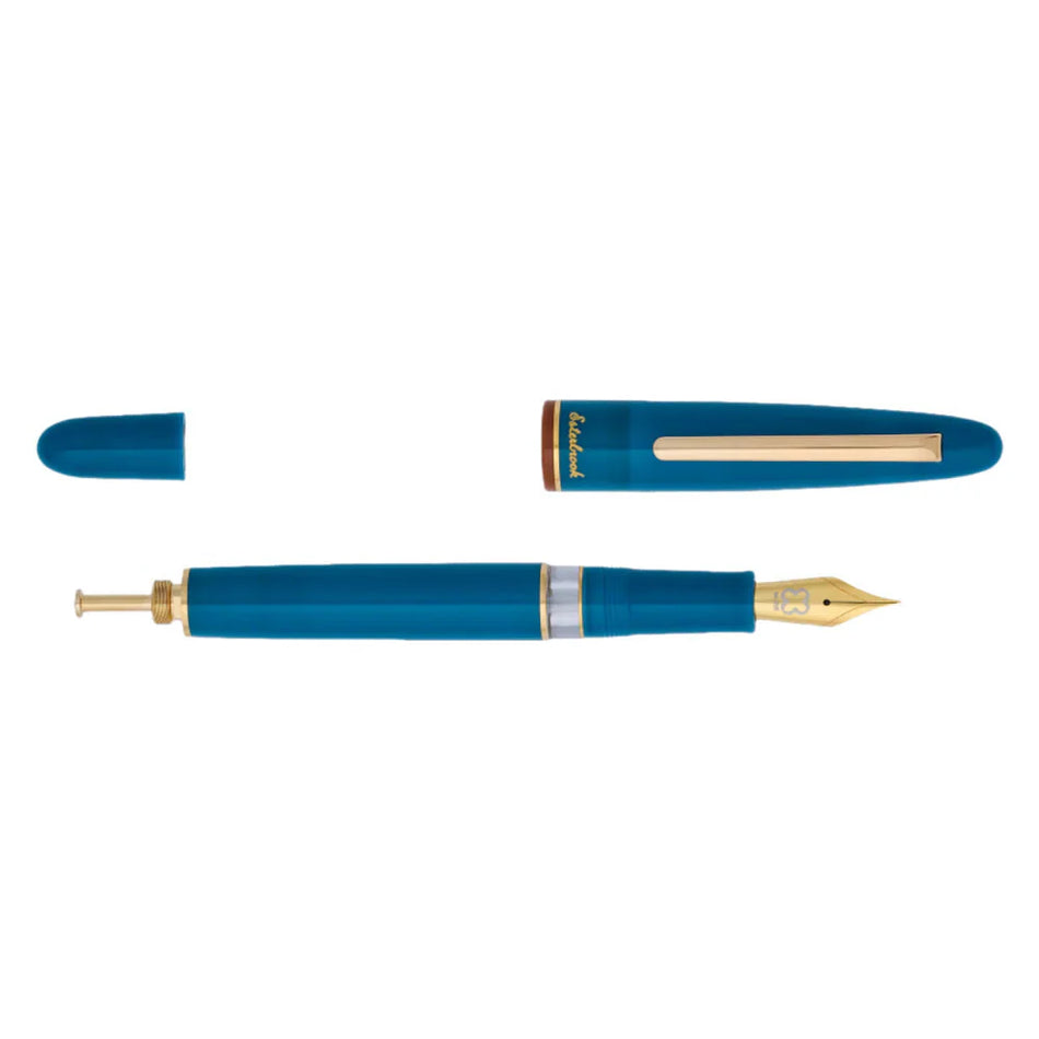 Esterbrook Estie Back To The Land Push Piston Fountain Pen - Funky Lake