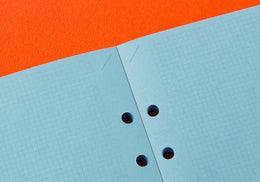 PLOTTER Blue Paper 2mm Grid Quadrant Graph 80sheets - Mini Size