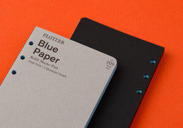 PLOTTER Blue Paper 2mm Grid Quadrant Graph 80sheets - Bible Size