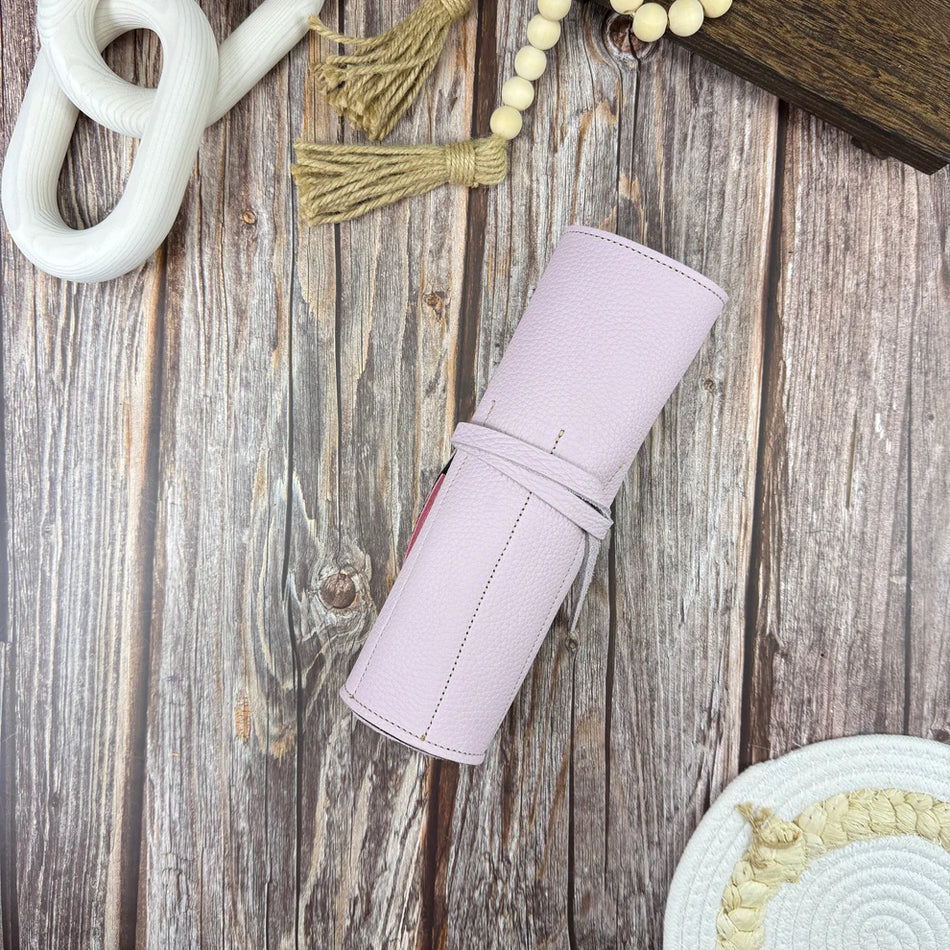Girologio 10 Pen Roll - Blush Petal