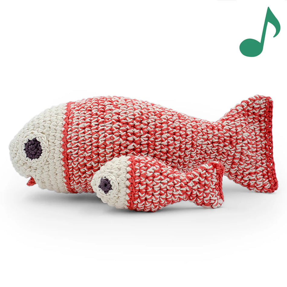 MyuM Solomon the Fish Music Box Crochet