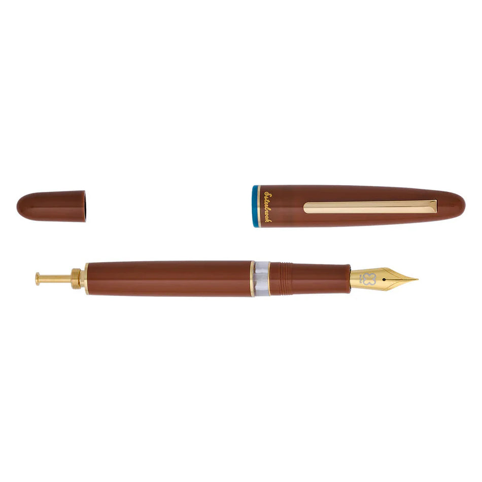 Esterbrook Estie Back To The Land Push Piston Fountain Pen -  Incredible Rock (Brown)