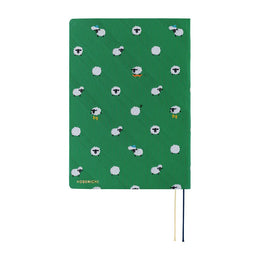 Hobonichi Techo 2027 HON A5 Bow & Tie: Sheep Sheep Sheep