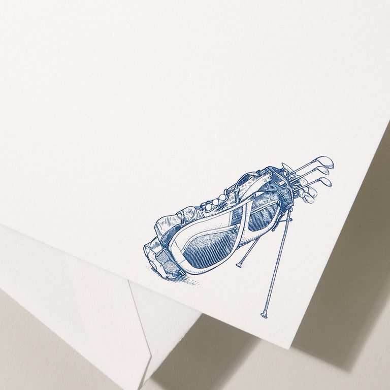 Crane Golf Bag Correspondence Card