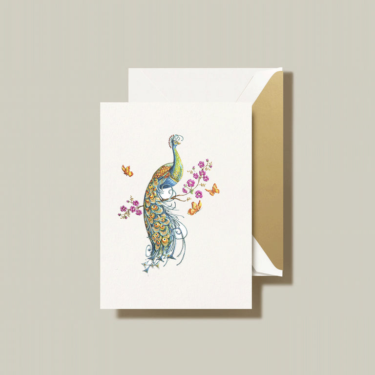 Crane Peacock Note