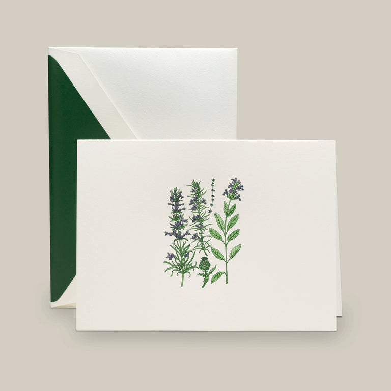 Crane Garden Herbs Note