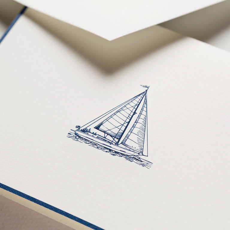 Crane Sailboat Note