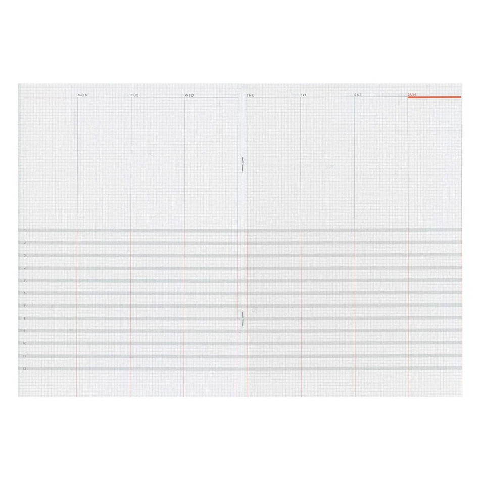 Luddite Function Notebook A5 - Parallel Planner