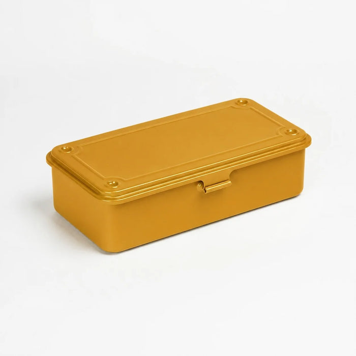 Toyo Steel Co. Steel Stackable Storage Box T-190 - Mustard