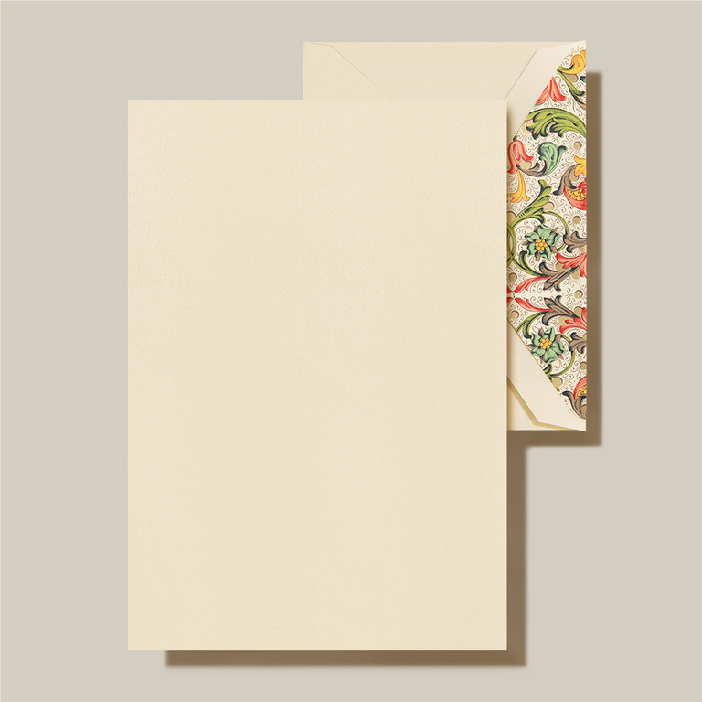 Crane Red Florentine Half Sheet