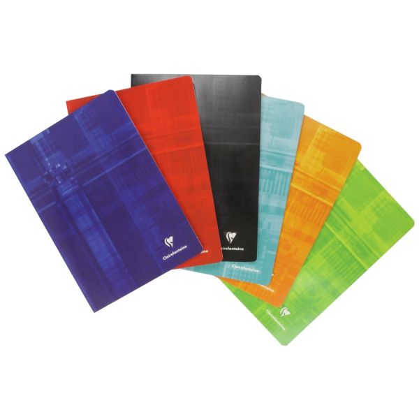 Clairefontaine Assorted Staplebound Notebook 8x11 French Ruled