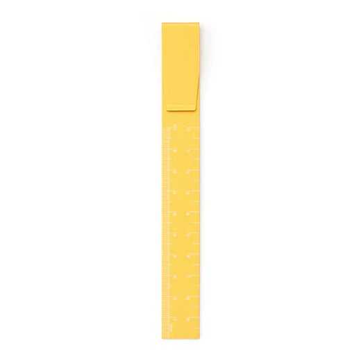 HIGHTIDE Clip Ruler - Yellow