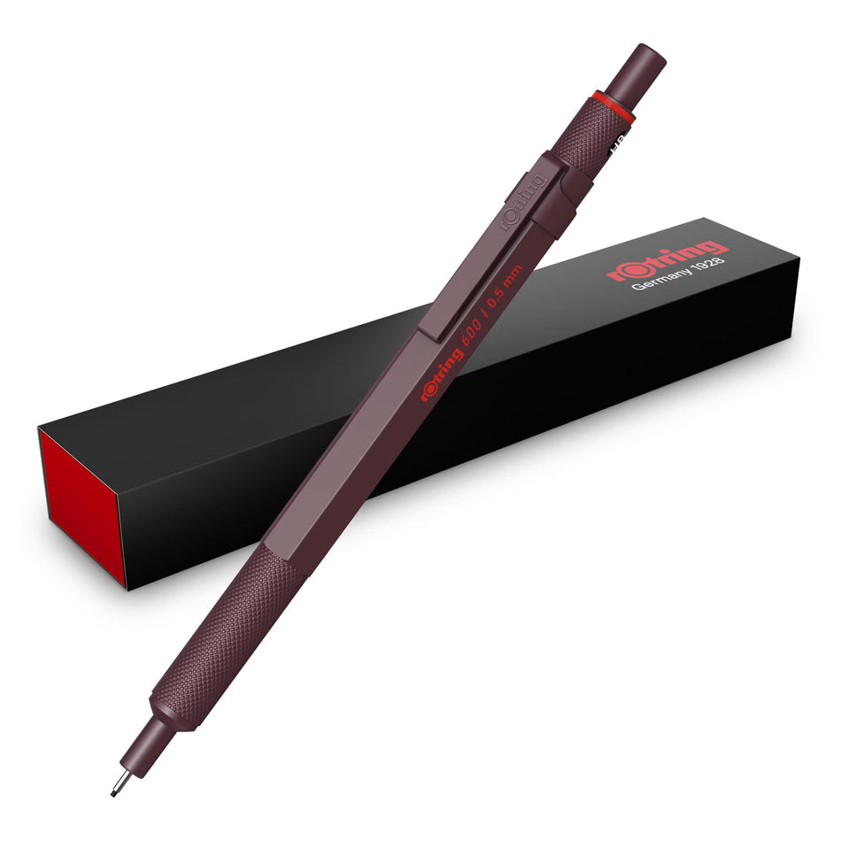 rOtring 600 (0.5mm) Mechanical Pencil - Chocolate Truffle
