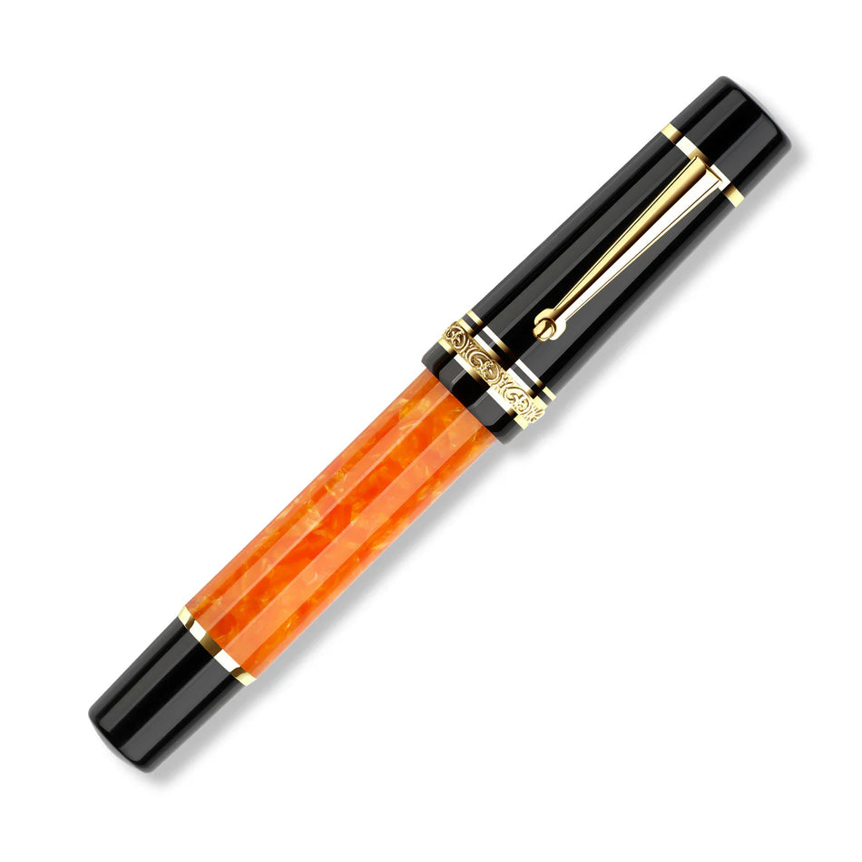 Delta DV Original Over-Size Fountain Pen - 14kt Gold Nib