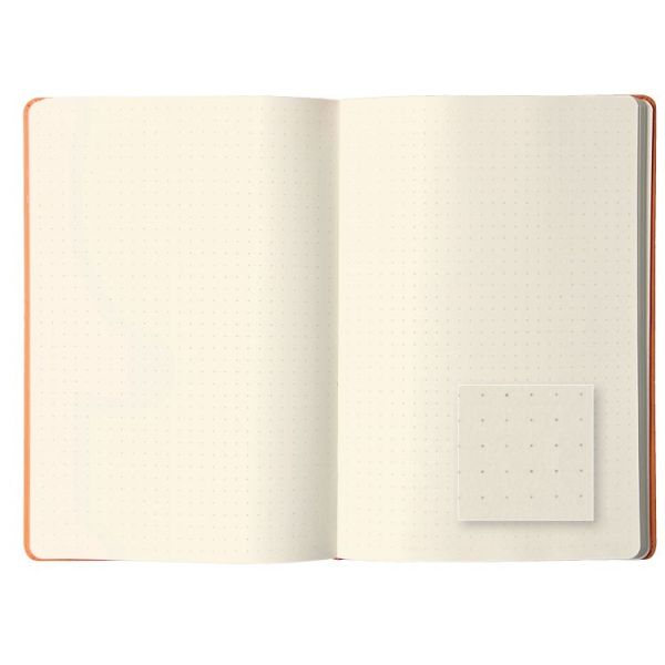 RHODIA Web Book Dotted 6x8 Orange