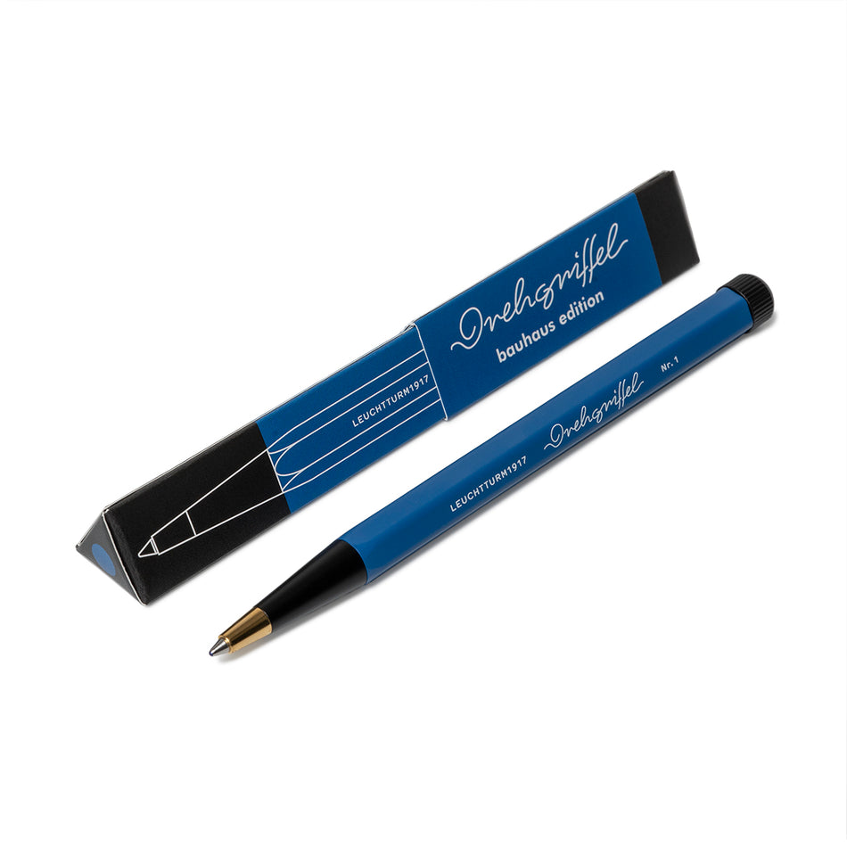 Leuchtturm1917 Black/Royal Blue, Drehgriffel Nr. 1 Bauhaus Edition