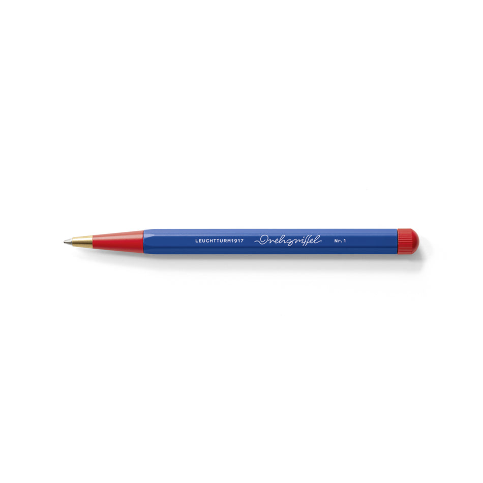 LEUCHTTURM1917 Blue/Red, Drehgriffel Nr. 1 Ballpoint Bauhaus Edition