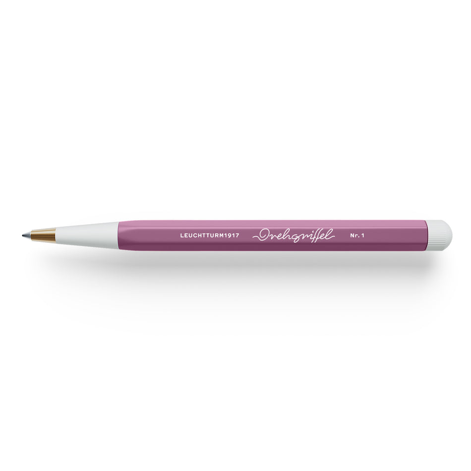 LEUCHTTURM1917 Drehgriffel Nr. 1 Gel Twist pen, black ink- Dusty Rose