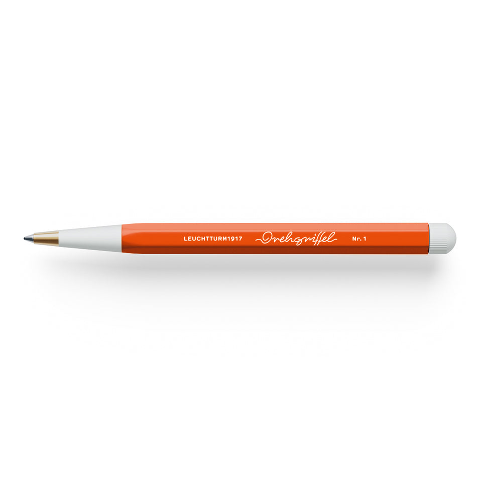 LEUCHTTURM1917 Drehgriffel Nr. 1 Ballpoint pen with royal blue ink- Pumpkin