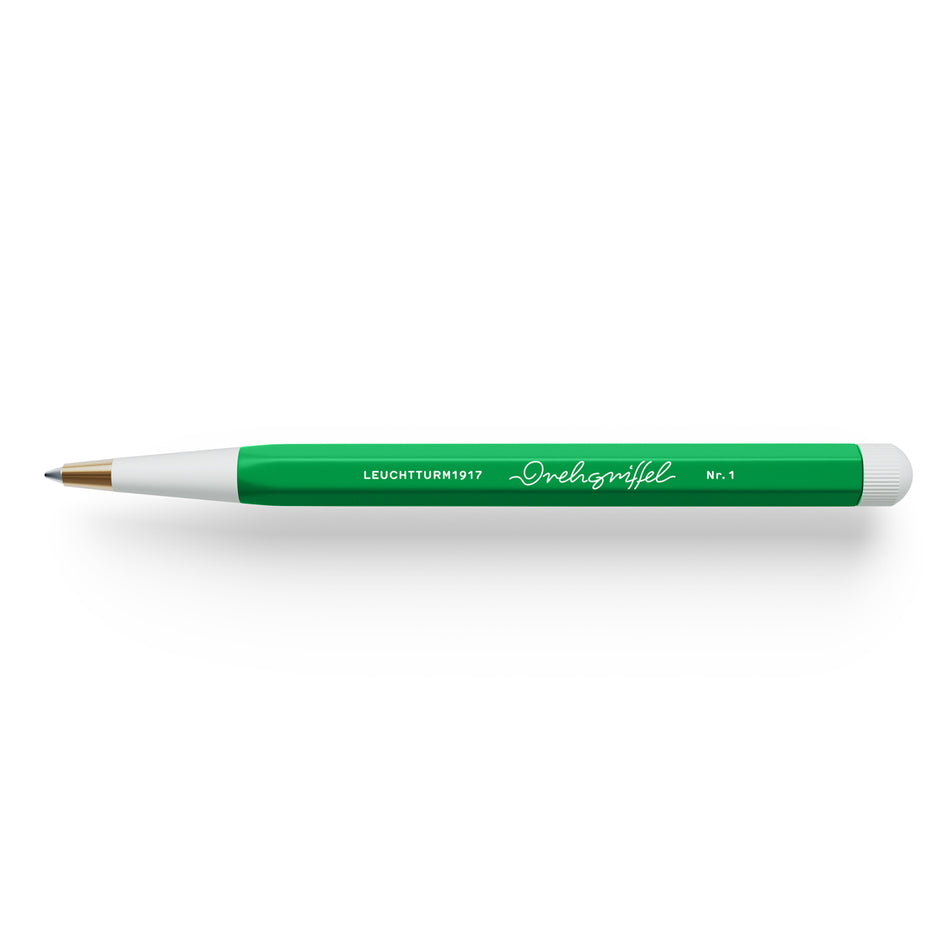Leuchtturm1917 Spring Leaf, Drehgriffel Nr. 1, with black gel refill