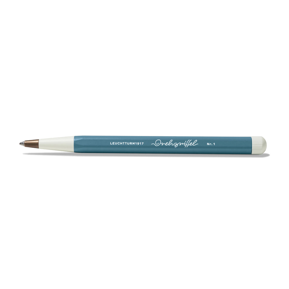 Leuchtturm1917 Stone Blue, Drehgriffel Nr. 1, Ballpoint pen with royal blue ink