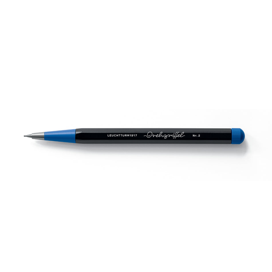 Leuchtturm1917 Black/Royal Blue, Drehgriffel Nr. 2 Mechanical pencil, Bauhaus Edition