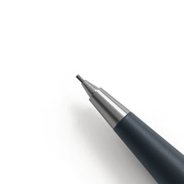 LEUCHTTURM1917 Drehgriffel No.2 Twist Pencil, HB Graphite (0.7mm), Aluminium Barrel - Light Grey