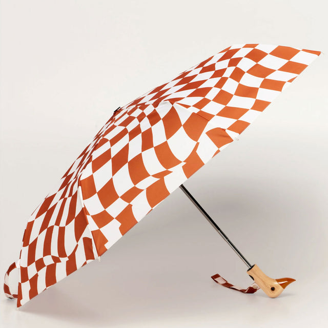 Original Duckhead Umbrella - Peanut Butter Checkers