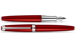 CARAN D'ACHE Leman Fountain Pen - Rouge Carmin