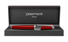 CARAN D'ACHE Leman Fountain Pen - Rouge Carmin