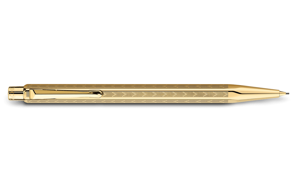 Caran d'Ache Ecridor Chevron Gold Mechanical Pencil 0.7