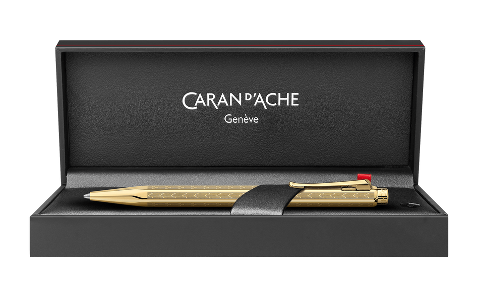 Caran d'Ache Ecridor Chevron Gold Mechanical Pencil 0.7