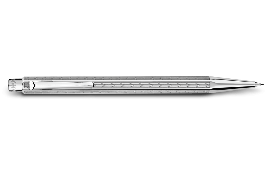 Caran D'ache Ecridor Palladium Plated 0.7 Mechanical Pencil - Chevron