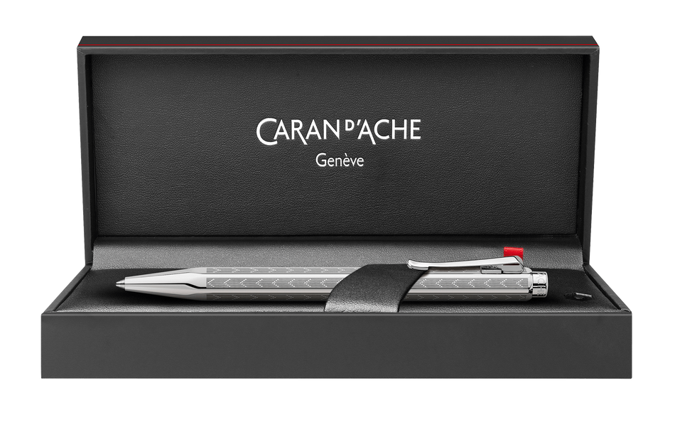 Caran D'ache Ecridor Palladium Plated 0.7 Mechanical Pencil - Chevron