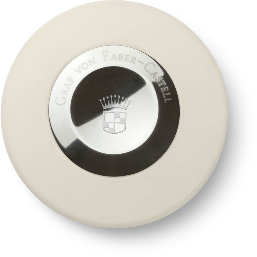 Graf von Faber-Castell Eraser Round Platinum-Plated