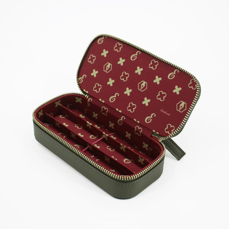 Esterbrook Triple Pen Nook - Moss Green