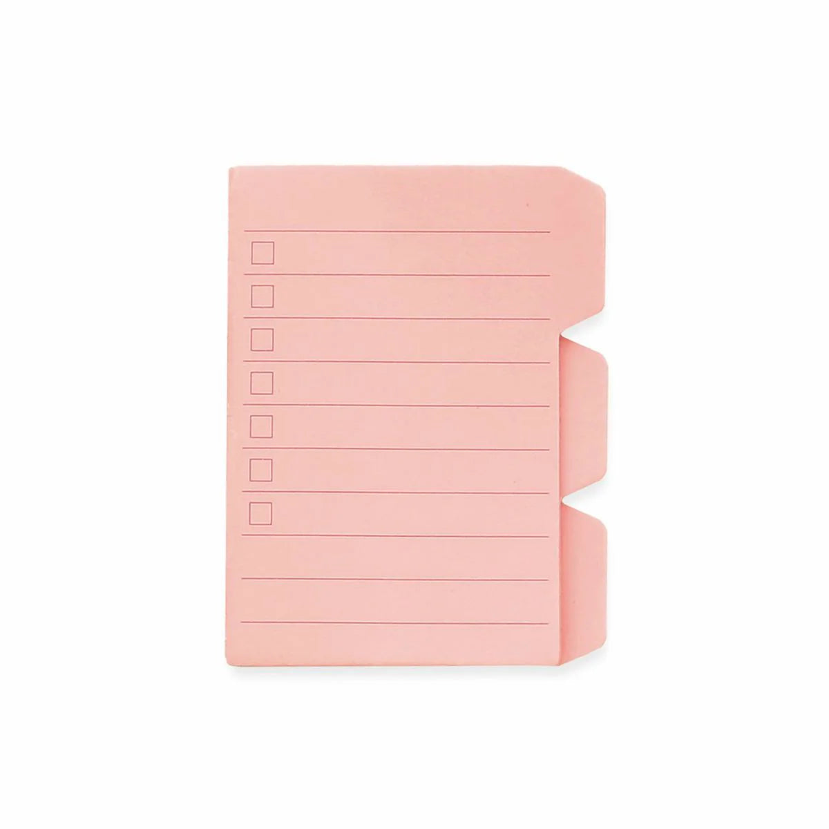 HIGHTIDE Sticky Tab - Pink (Lined) – Flax Pen to Paper