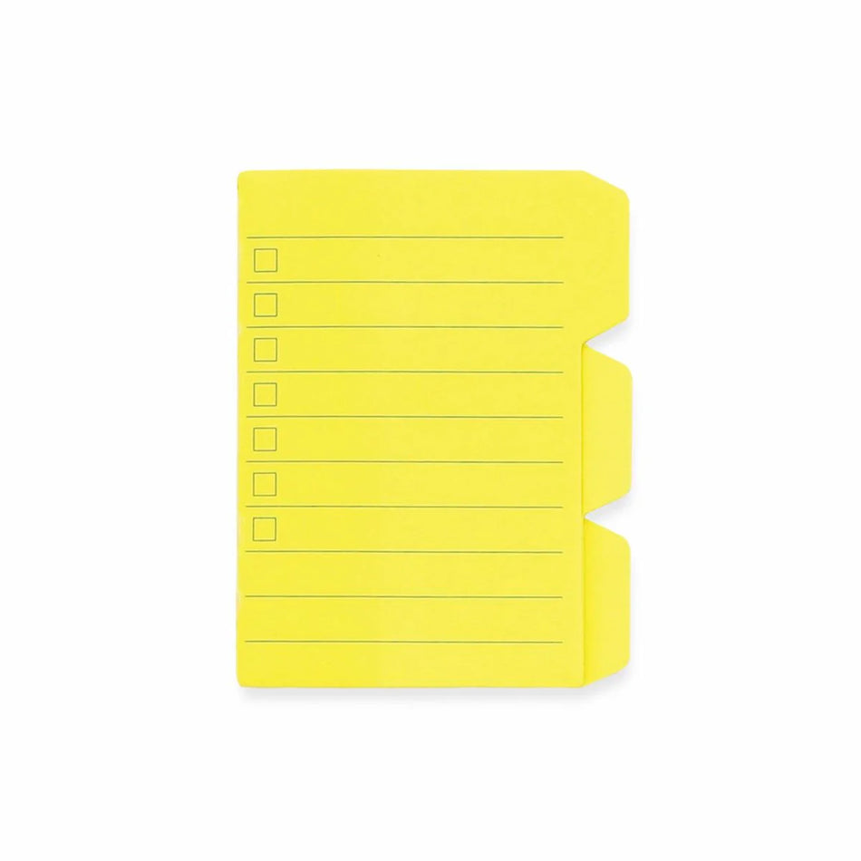 HIGHTIDE Sticky Tab - Yellow (Lined)