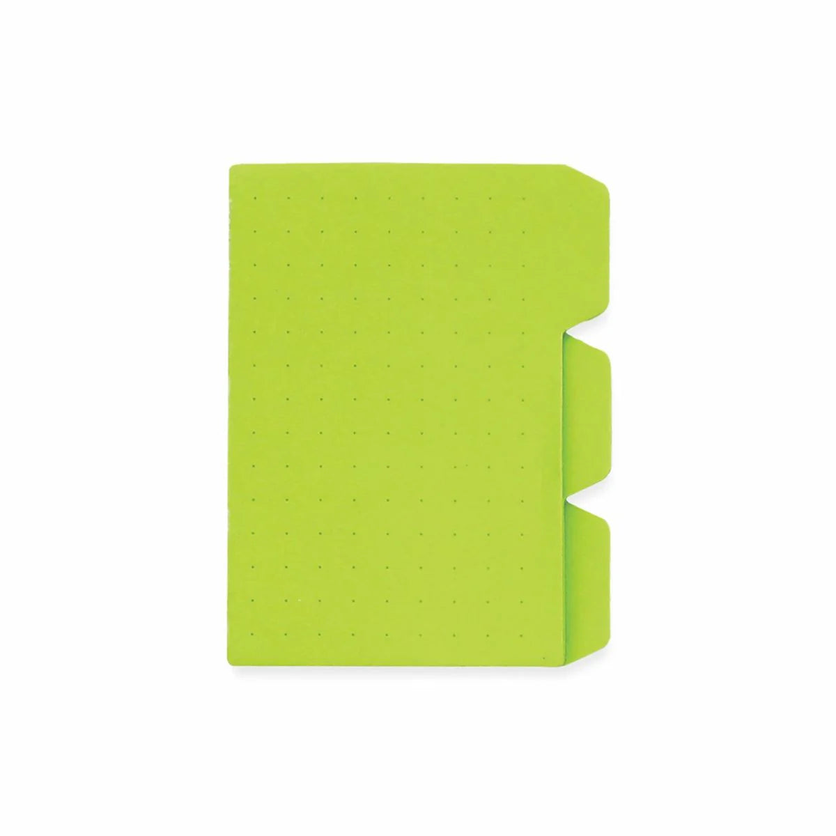 HIGHTIDE Sticky Tab - Green (Dotted) – Flax Pen to Paper