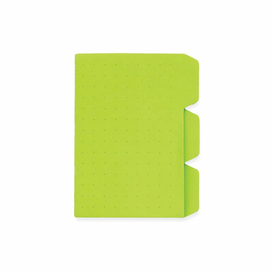 HIGHTIDE Sticky Tab - Green (Dotted)