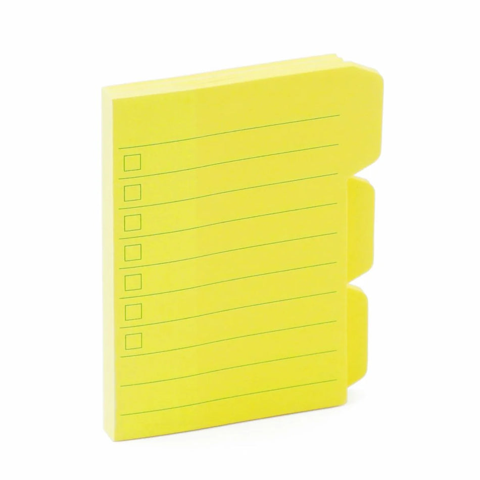 HIGHTIDE Sticky Tab - Yellow (Lined)