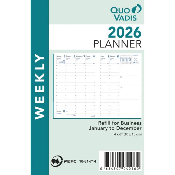 Quo Vadis 2026 Business Refill