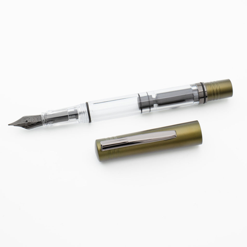 Monteverde MP1 Fountain Pen Olive Green - Omniflex
