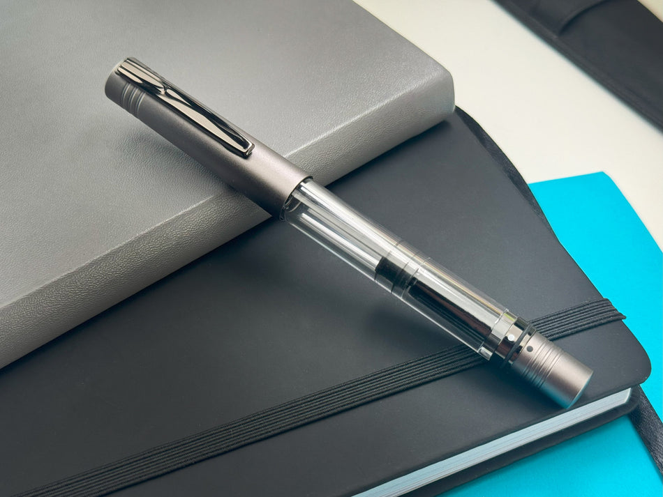 Monteverde MP1 Fountain Pen Coal Grey - Omniflex