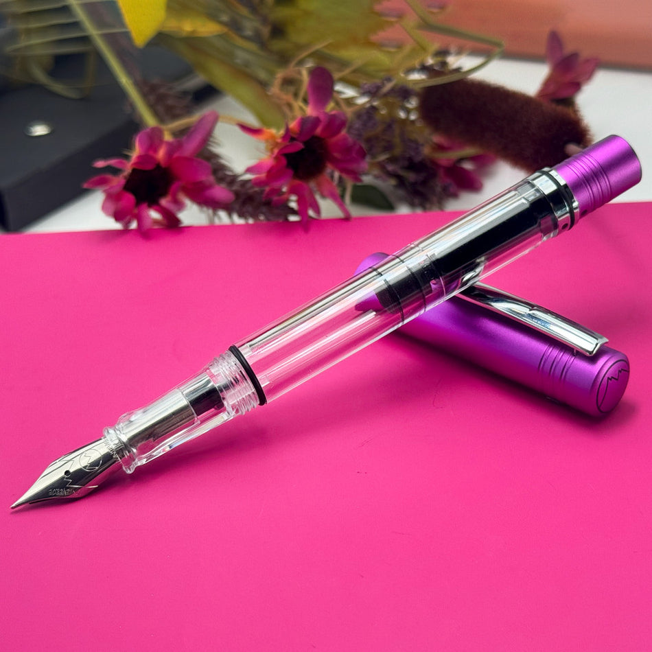 Monteverde MP1 Fountain Pen Purple Frost - Omniflex