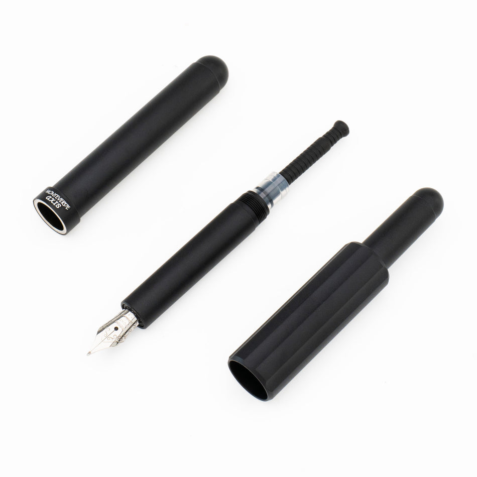 Monteverde Axis Fountain Pen Matte Black